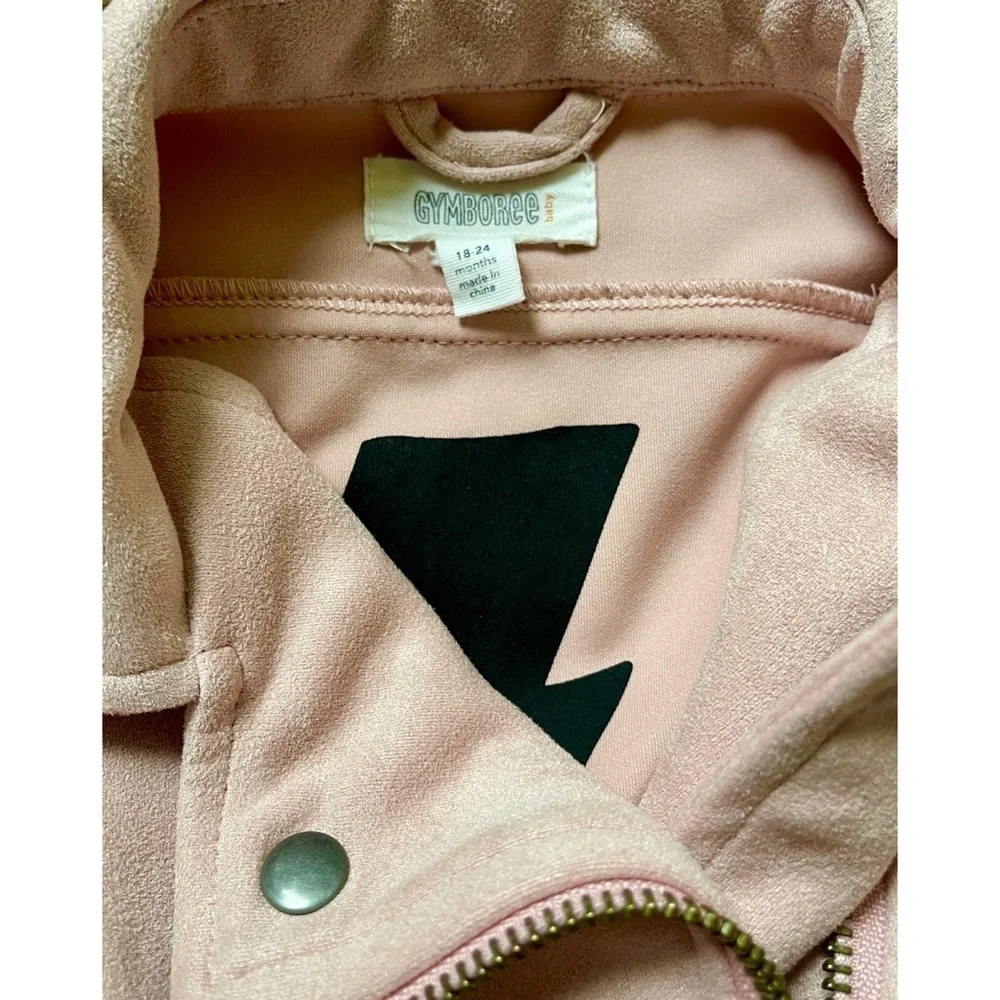 Gymboree Pink Suede Jacket 18-24 mos